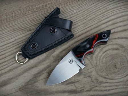 Neck Knife Ekto Kirinite Lava