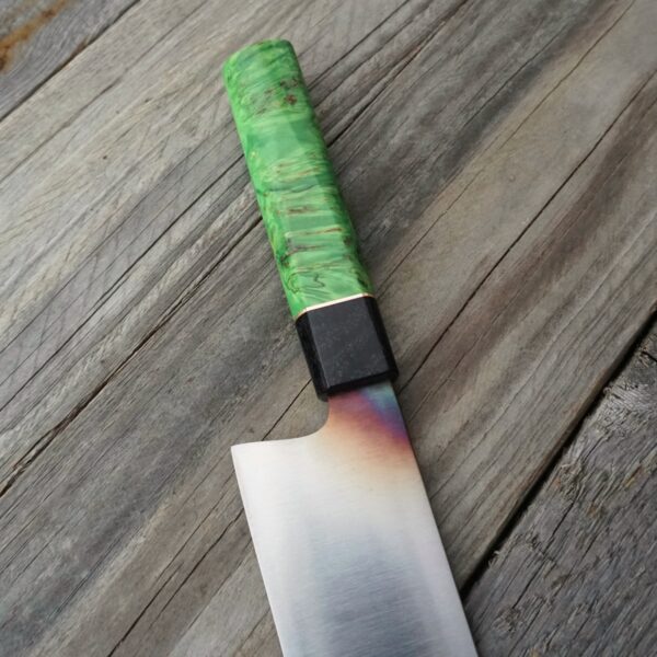 Küchenmesser Santoku 180 Kastanie – Bild 2