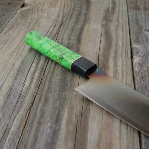 Küchenmesser Santoku 180 Kastanie – Bild 7