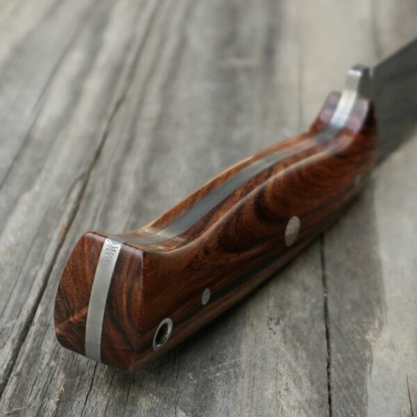 Jagdmesser kompakt Damast Thor – Bild 5