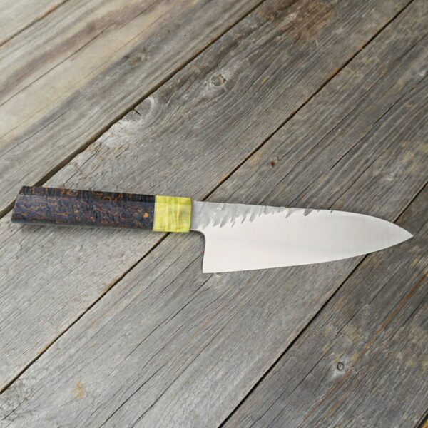 Küchenmesser Gyuto 175 Maserbirke – Bild 2