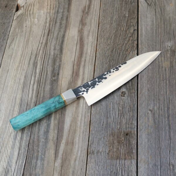 Küchenmesser Gyuto 210 Maserbirke – Bild 2