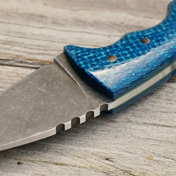Neck Knife Ekto D2 Stonewash – Bild 3
