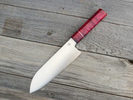 Küchenmesser Santoku 180 Maserbirke