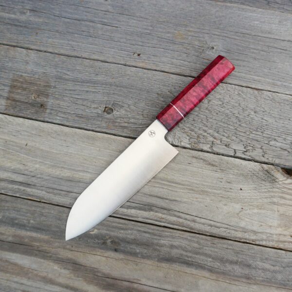 Küchenmesser Santoku 180 Maserbirke