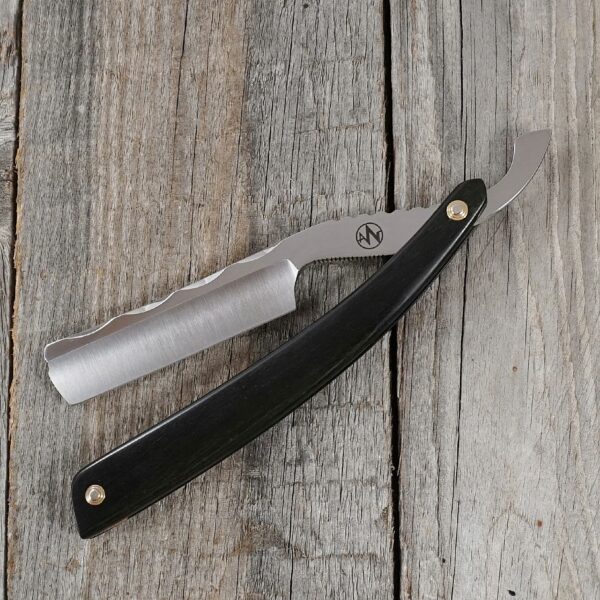 Rasiermesser Ebenholz und Messing