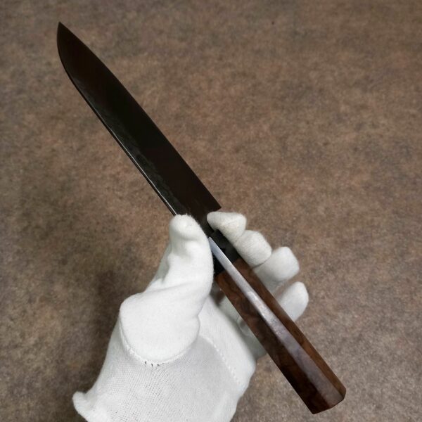 Küchenmesser Santoku 180 Walnuss-Maser – Bild 6