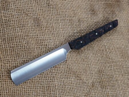 Rasiermesser Kamisori mit Maserbirke-Griff