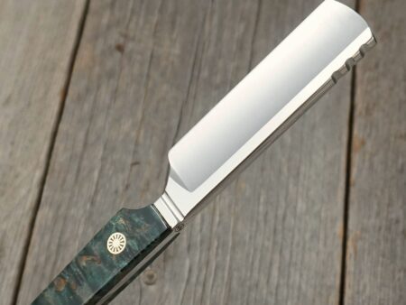 Rasiermesser Kamisori Maserbirke türkis